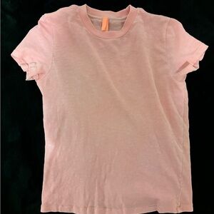 Skims Worn In Jersey T-shirt